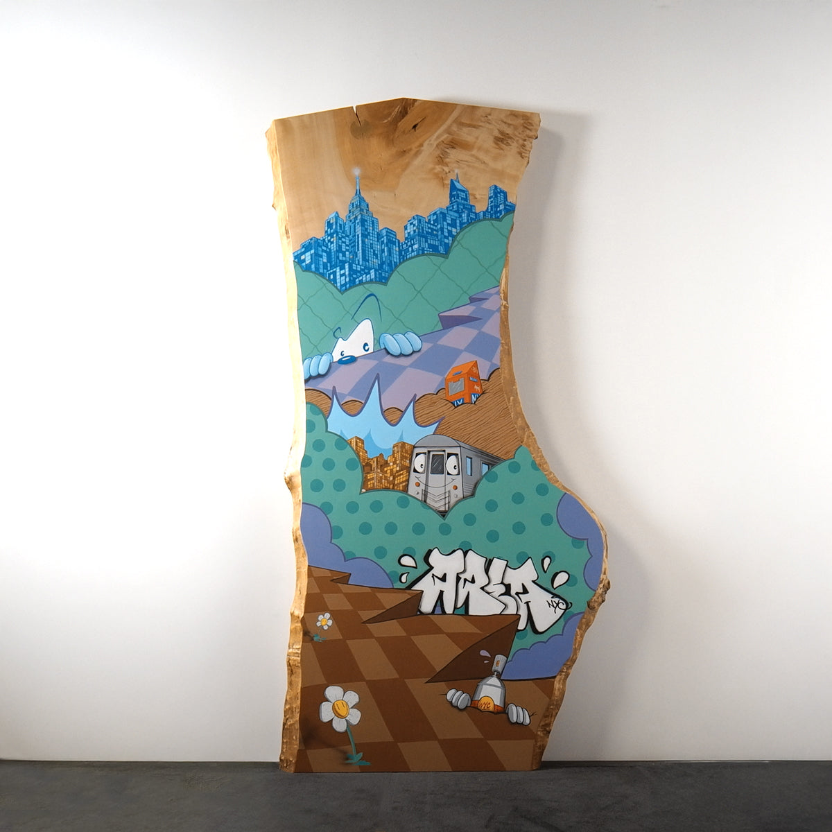 Dalle à bord naturel – TOCHI C1102 – Édition vandalisée