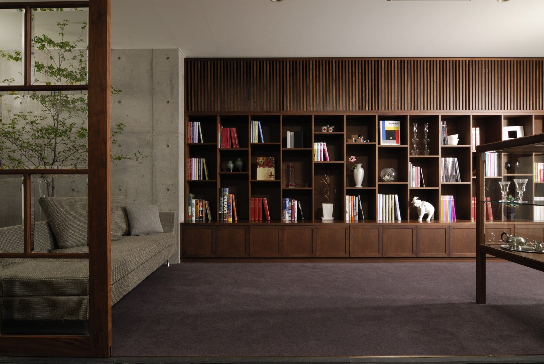 LE MUR Bibliothèque classique