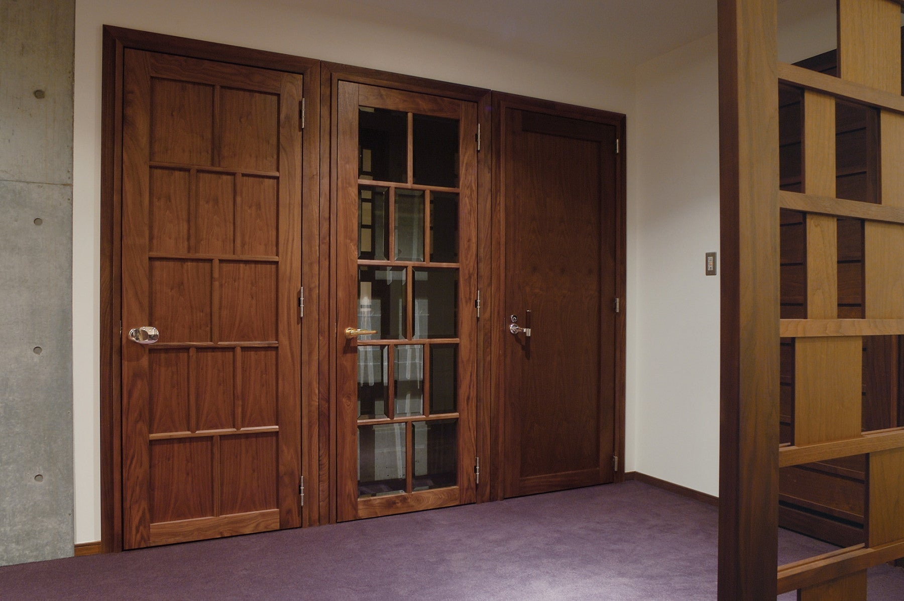 Grille de porte – Bois / Grille – Verre / Basique – Bois 