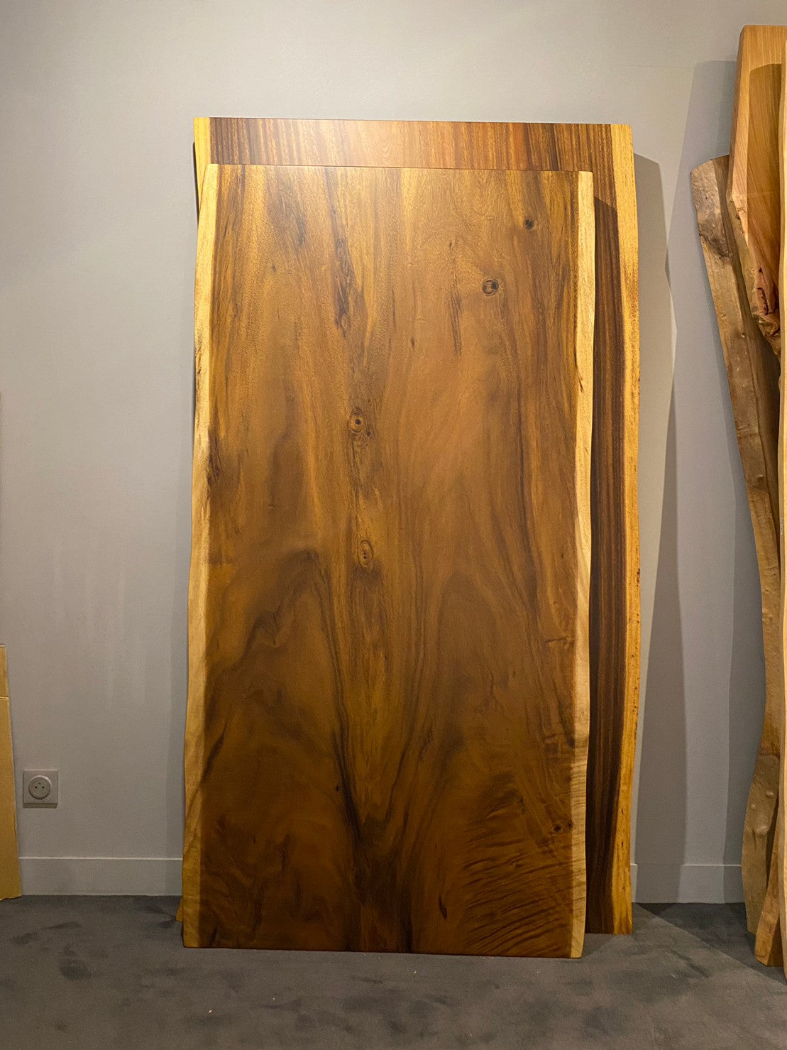 Live Edge Slab – Monkeypod (Albizia saman, arbre de pluie) No.50